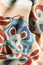 Tuch "Flowersquare"