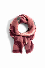 Schal "Floating Harmony-bordeaux"