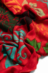 Schal "Floral Red"