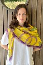 Tuch "Floating Harmony - Yellow"