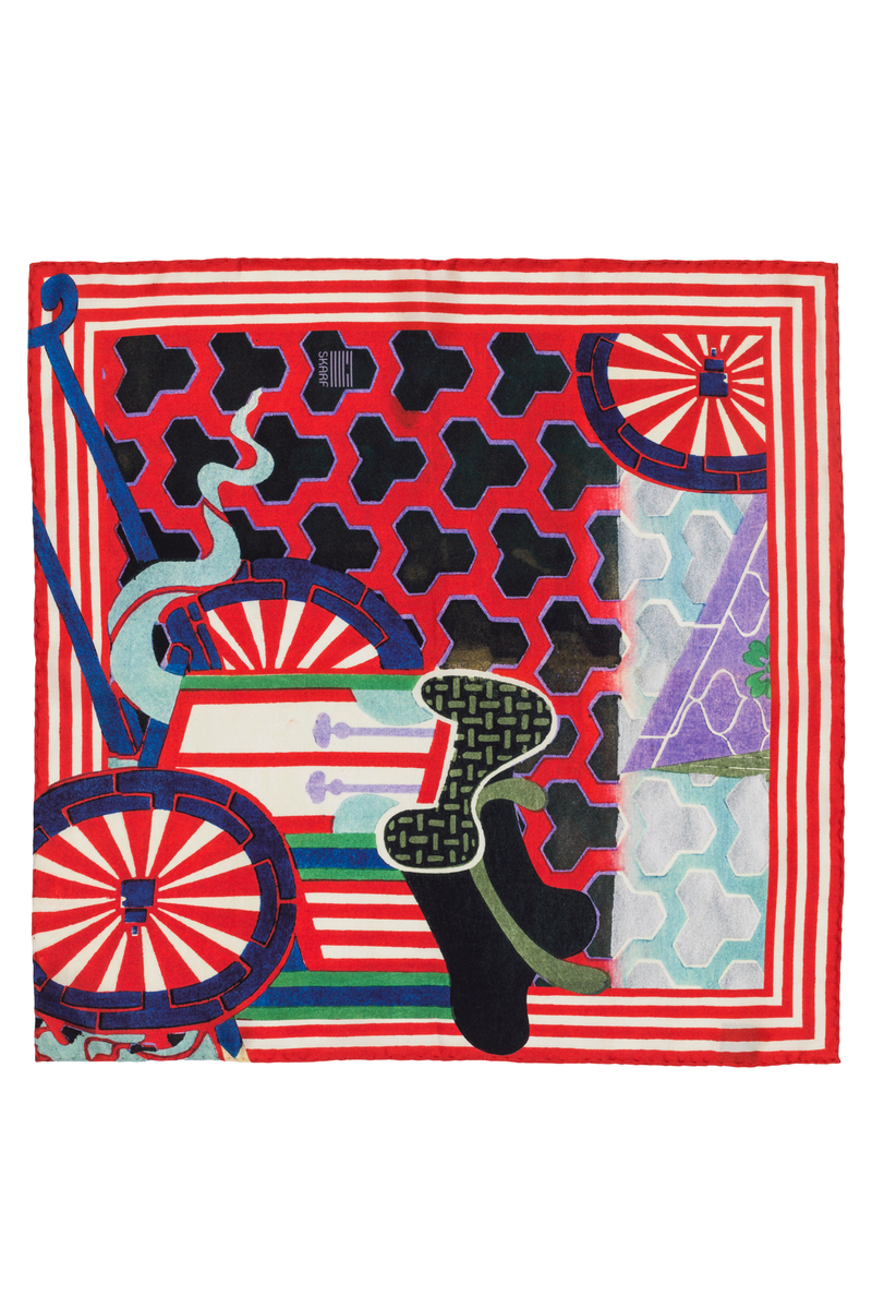 Tuch "Magic Car - midi"
