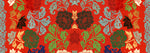 Schal "Floral Red"
